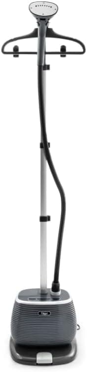 بخارگر لباس Flugel – با توان 1600 وات، رنگ مشکی، مناسب برای صاف کردن سریع و آسان چروک لباس‌ها، همراه با گارانتی 24 ماهه.