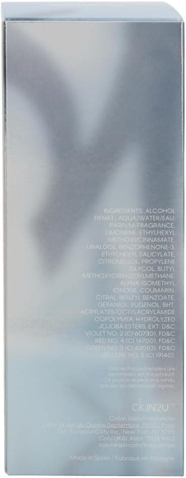 عطر زنانه Calvin Klein CK IN2U او دو تویلت 100 میلی‌لیتر 179