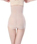 شلوارک لیفت باسن Dress Cici با گن کمری Waist Trainer Corset، گن فرم‌دهنده ۲ در ۱ برای زنان، رنگ بژ، سایز L 33