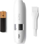 مینی موکن صورت Braun برای زنان، رفع مؤثر و نرم موهای صورت در هر زمان و هر مکان، طراحی مینی‌سایز برای حمل آسان، مناسب برای هدیه دادن به زنان، مدل FS1000، رنگ سفید 483