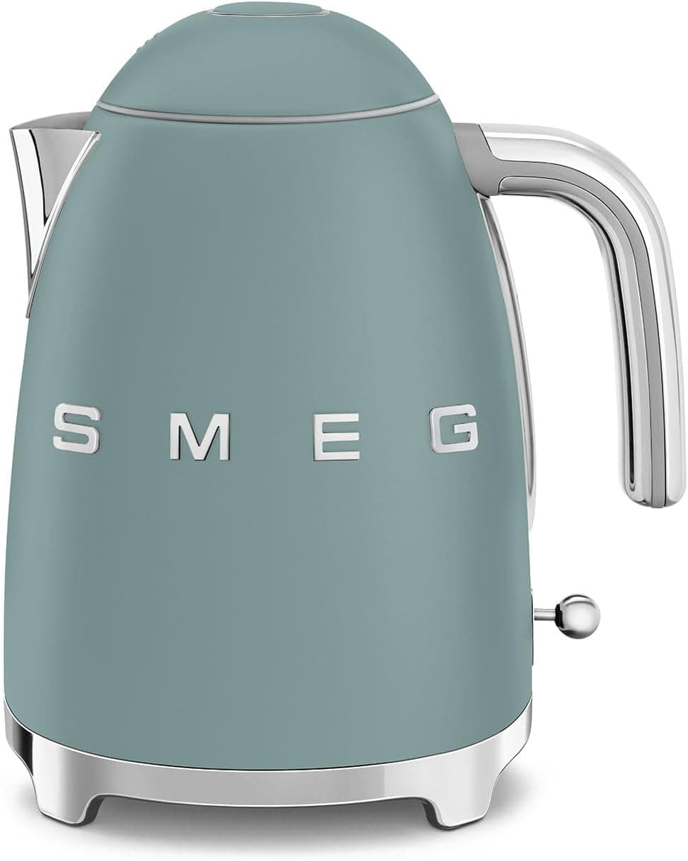 کتری Smeg KLF03EGMUK سبک رترو دهه 50، ظرفیت 1.7 لیتر، 300 وات، رنگ سبز زمردی 6