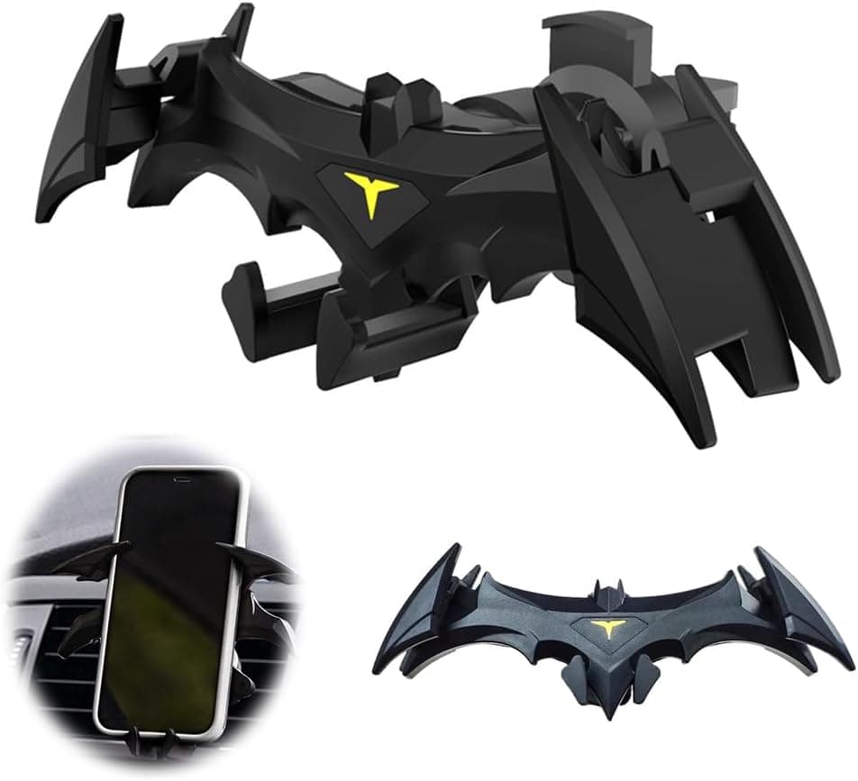 هولدر گوشی Azonee Bat برای خودرو، پایه خفاشی دریچه کولر خودرو با قفل گرانشی، لوازم جانبی خفن خودرو، هولدر یونیورسال گوشی موبایل، دکوری‌ها و کلکسیونی‌های خفاشی، قفل خودکار و هندزفری 392