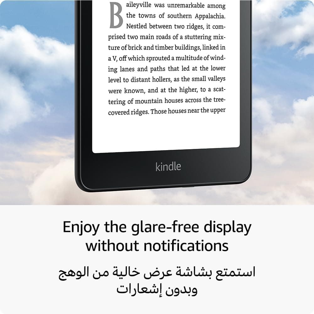 Amazon Kindle Paperwhite Signature Edition (32 GB) – سریع‌ترین Kindle ما با نور جلوی خودکار قابل تنظیم و عمر باتری چند هفته‌ای – مشکی متالیک 212