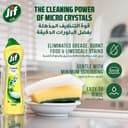 کرم پاک‌کننده JIF، با فناوری micro crystals، رایحه Lemon، از بین برنده چربی، غذای سوخته و لکه‌های limescale، ۴ × ۵۰۰ میلی‌لیتر ۵۰۰ میلی‌لیتر × ۴ 334
