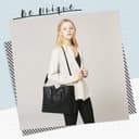 کیف‌های دستی YNIQUE Satchel و کیف‌های زنانه برای شانه، کیف‌های Tote و کیف پول، 1-1 مشکی بزرگ 242