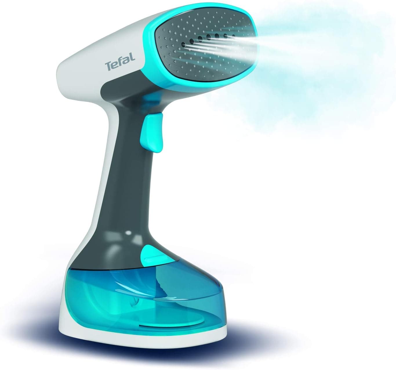 بخارگر دستی لباس Tefal، آبی، DT7000M0 "حداقل 1 سال گارانتی سازنده" 17 گرم/دقیقه - 1100 وات برس + کلاهک بخار 446