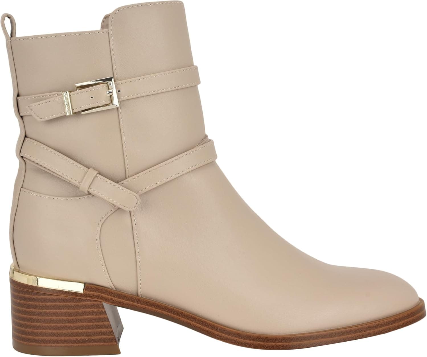 نیم بوت زنانه Calvin Klein مدل Jasen سایز 40 EU رنگ Light Natural 112 108