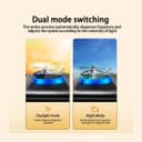 خوشبوکننده هوای خودرو DIGI CORE مدل هلیکوپتر خورشیدی چرخان، آروماتراپی، دیفیوزر از آلیاژ آلومینیوم Aviation، لوازم دکوری داخلی، دیفیوزر برای خودرو و منزل، عطر خودرو برای کاهش استرس (آبی) 415