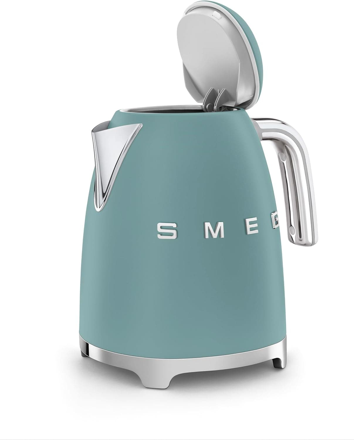کتری Smeg KLF03EGMUK سبک رترو دهه 50، ظرفیت 1.7 لیتر، 300 وات، رنگ سبز زمردی 10