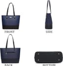 کیف‌های دستی و کیف‌های YNIQUE برای زنان، کیف‌های توت شانه‌ای به همراه کیف پول مدل 4-2 مشکی آبی 228