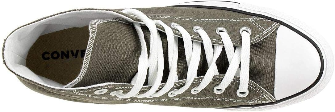کتانی پلتفرم ساق‌بلند یونی‌سکس Converse Chuck Taylor All Star سایز 41 EU رنگ GREY 376