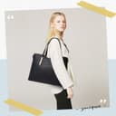 کیف‌های دستی YNIQUE Satchel و کیف‌های زنانه برای شانه، کیف‌های Tote و کیف پول، 1-1 مشکی بزرگ 240