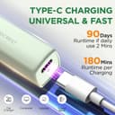 موزن قابل حمل ابرو و دستگاه حذف موهای صورت برای زنان، دستگاه شارژی 2 در 1 حذف مو و تیغ ابرو، دستگاه حذف موی ابرو، لب، بدن و صورت برای زنان با چراغ LED داخلی (سبز) 477