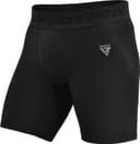 شورت فشرده‌سازی مردانه RDX - لایه‌زیر فوق‌العاده تنگ و کشسان برای ورزش‌های ورزشی، لباس زیر اسپندکس Activewear - مناسب برای MMA، کیک‌بوکسینگ، تمرینات باشگاه، دویدن، BJJ، موی تای، تمرینات وزنه، دوچرخه‌سواری، موج‌سواری، سایز L رنگ مشکی 141