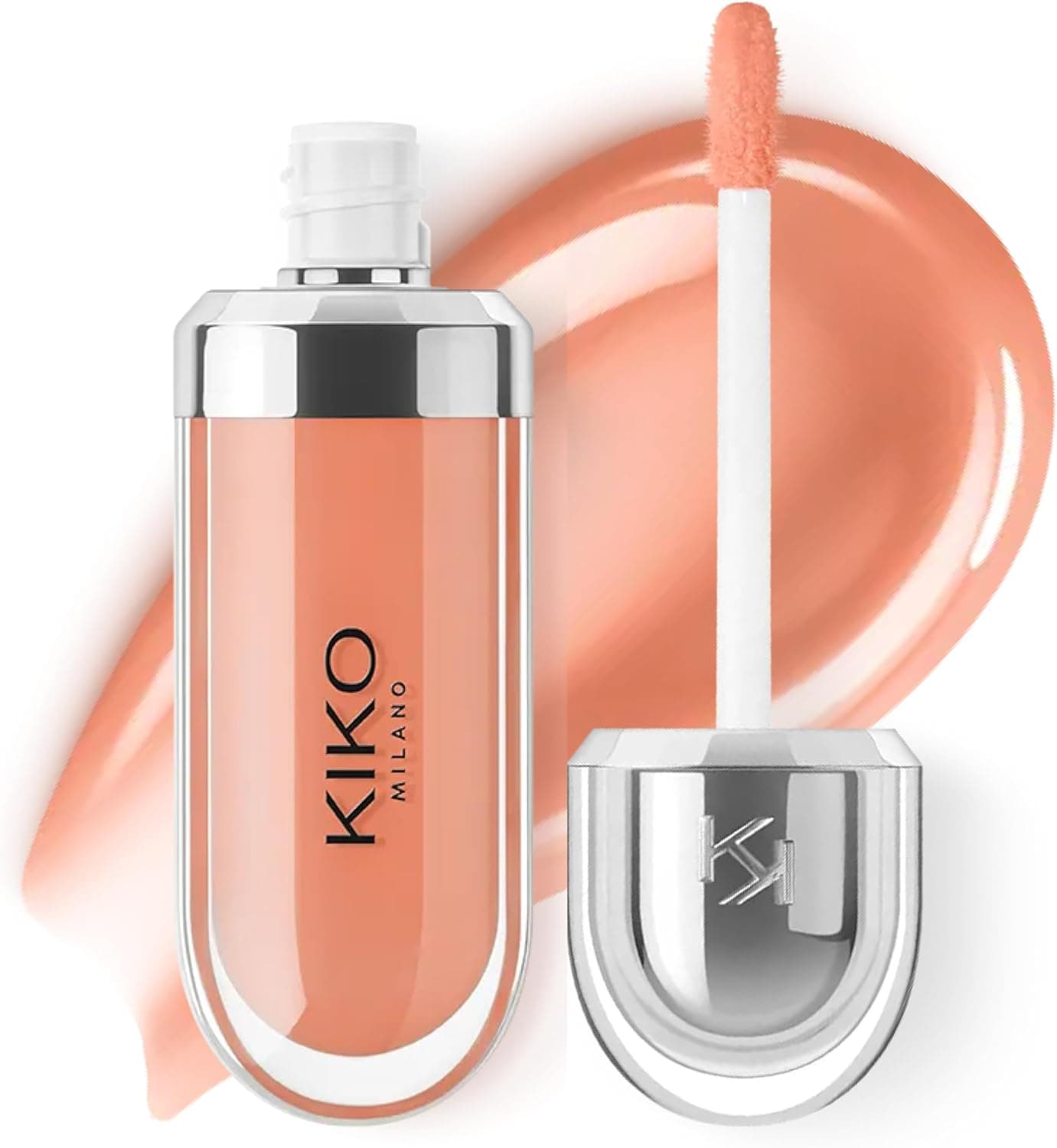 رژ لب براق KIKO Milano 3D Hydra شماره 08 Natural Rosewood، حجم 6.5 میلی‌لیتر 160