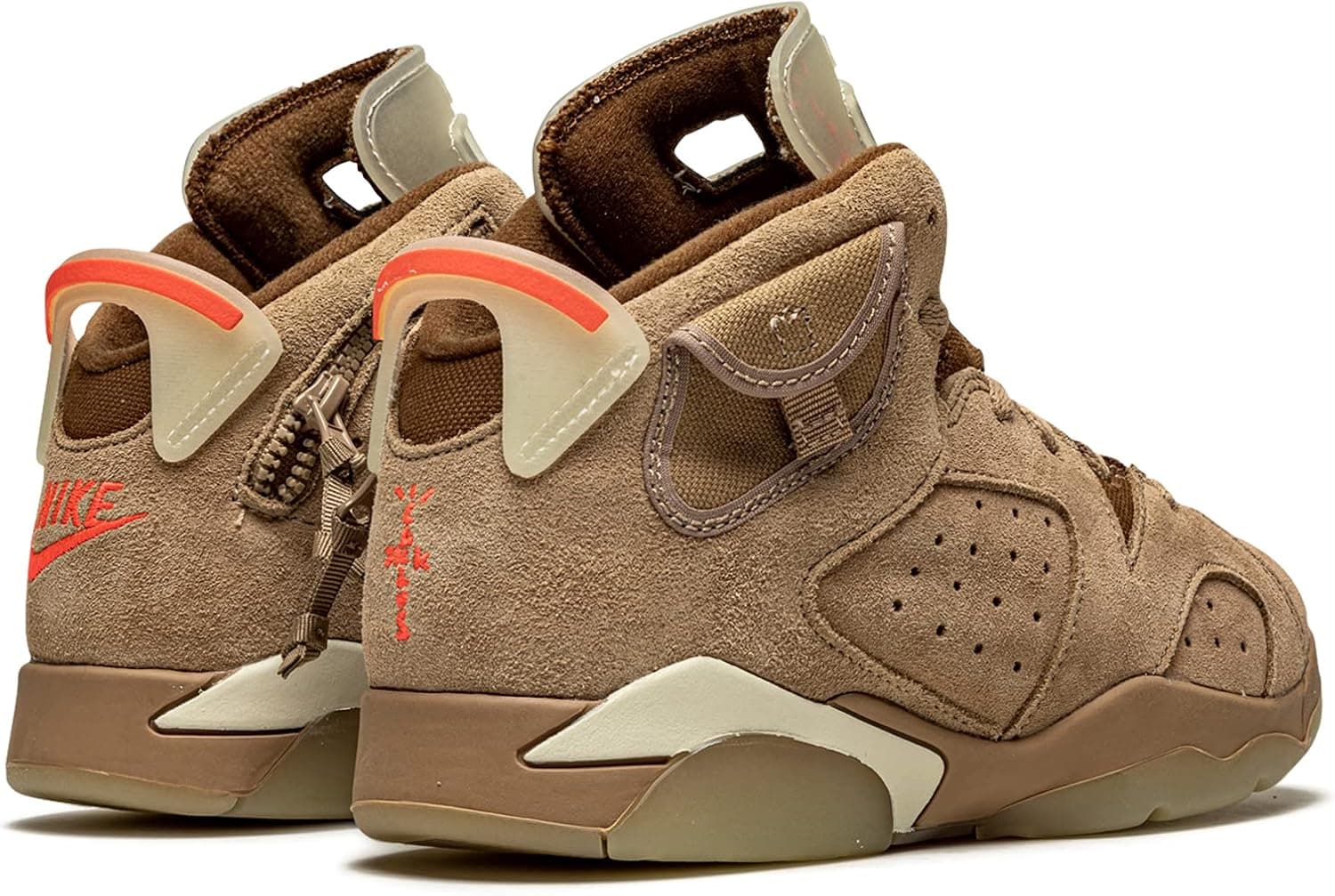 کفش Jordan Preschool Air 6 Retro PS مدل DH0693 200 Travis Scott - رنگ British Khaki - سایز 3Y 381