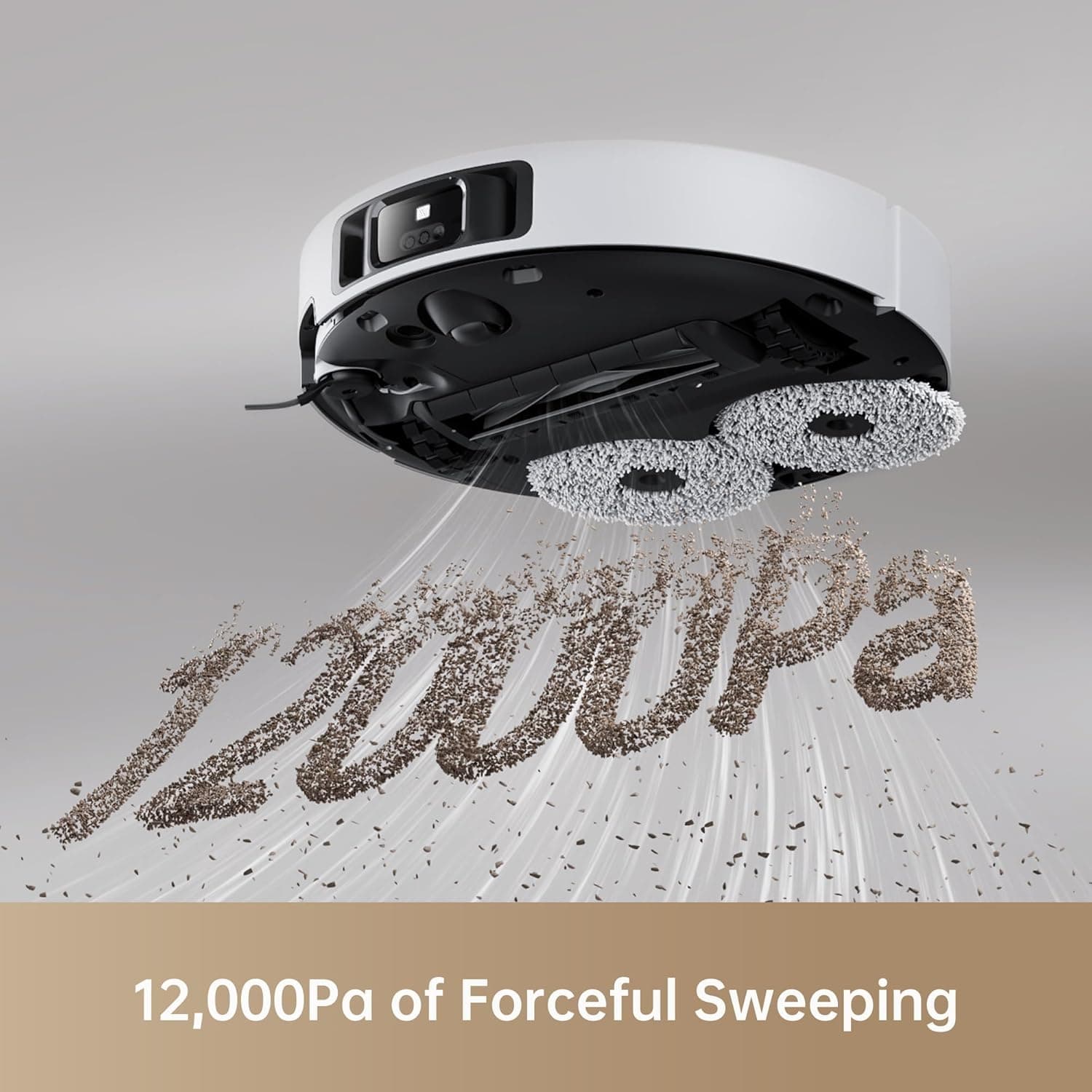 جاروبرقی رباتیک Dreame X40 Ultra Complete با قابلیت Mop، قدرت مکش 12,000Pa، Mop با دمای 70°C، تخلیه و پر کردن خودکار، برس‌های ضد گره و قابل‌بالا رفتن، برس کناری با قابلیت افزایش طول، 2 سال گارانتی 82