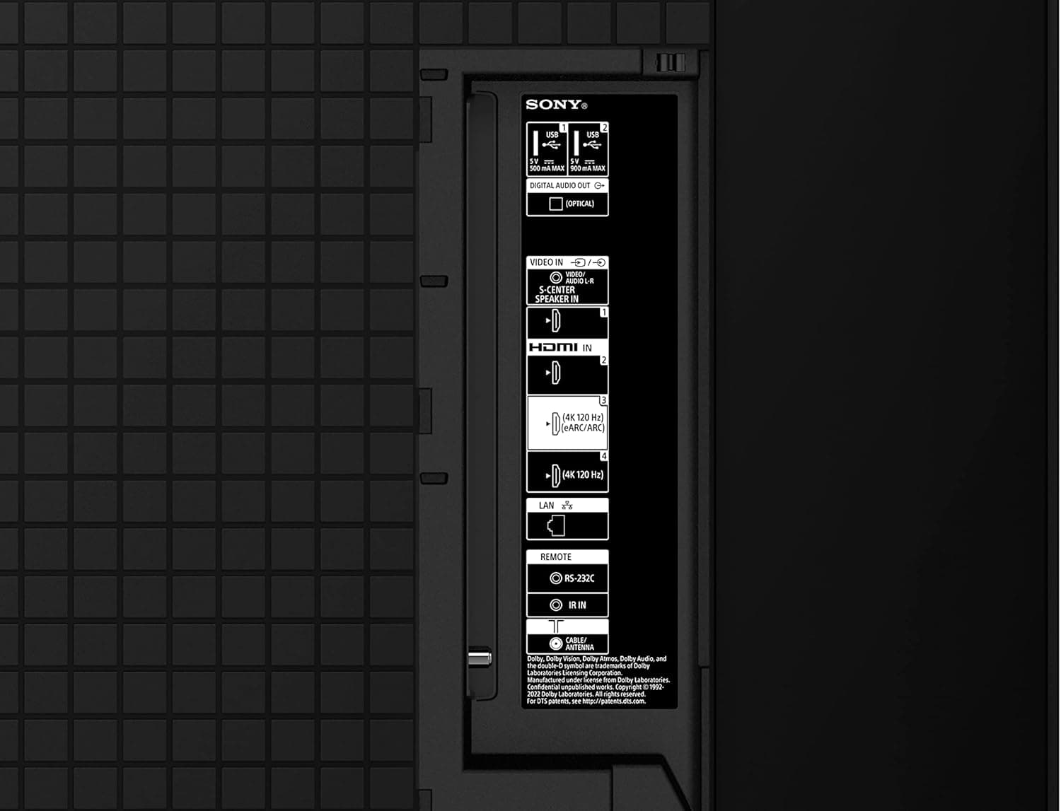 تلویزیون Sony BRAVIA 55 اینچ XR OLED 4K UHD اسمارت Google TV - مدل XR-55A80L - نسخه UAE | 1 سال گارانتی سازنده 55 اینچ 100