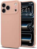 کاور محافظ Spigen Liquid Air سازگار با iPhone 17 Pro Max (2025) - رنگ Rose Titanium 21