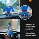 لوازم آویز خودرو، تزیین آینه عقب، آویز تزیینی Marvels، گجت دکوراسیون داخلی، اسباب‌بازی آویزی خنک، عروسک با طناب تاب‌خور، Superheroes - Superman 351