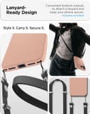 کاور محافظ Spigen Liquid Air سازگار با iPhone 17 Pro Max (2025) - رنگ Rose Titanium 28