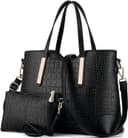 کیف‌های دستی YNIQUE Satchel و کیف‌های زنانه، کیف‌های دوشی Tote، کیف پول، 1-1 مشکی، سایز Medium 232