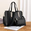 کیف‌های دستی YNIQUE Satchel و کیف‌های زنانه، کیف‌های دوشی Tote، کیف پول، 1-1 مشکی، سایز Medium 235