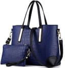 کیف‌های دستی YNIQUE Satchel و کیف‌های زنانه، کیف‌های دوشی Tote، کیف پول 1-5 آبی تیره 250