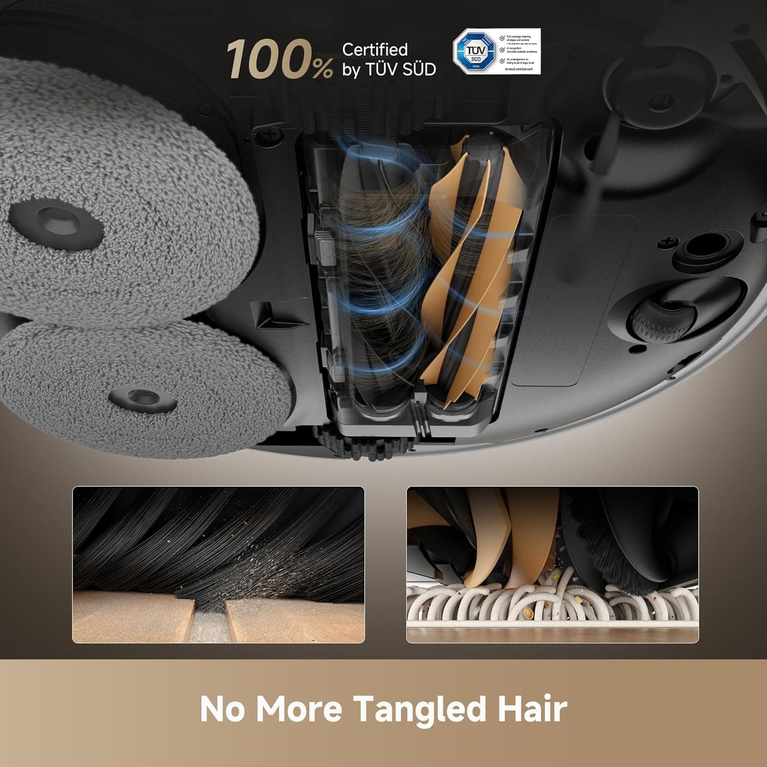 جاروبرقی و تیکش رباتیک Dreame X50 Ultra Complete با قابلیت Self-Cleaning، تا 20,000Pa، مجهز به Liftable LDS، قابلیت عبور از موانع تا ارتفاع 6 سانتیمتر، فناوری Bacterial Removal، دوربین AI، کنترل صوتی، 2 سال گارانتی 112