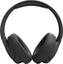هدفون بی‌سیم JBL Tune 720BT – مدل دورگوشی (Over-Ear) با صدای Pure Bass، مجهز به Bluetooth 5.3، باتری با دوام تا ۷۶ ساعت، امکان تماس هندزفری، اتصال چندگانه (Multi-Point)، طراحی تاشو، به‌همراه کابل صوتی جداشدنی – رنگ مشکی، مدل JBLT720BTBLK. 1375