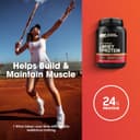 پودر پروتئین وی 100% Gold Standard Optimum Nutrition (ON) با منبع اصلی Isolate، 24 گرم پروتئین برای حمایت و ریکاوری عضلات - طعم Chocolate Malt، وزن 2 Lbs، 29 سروینگ (907 گرم) 1705