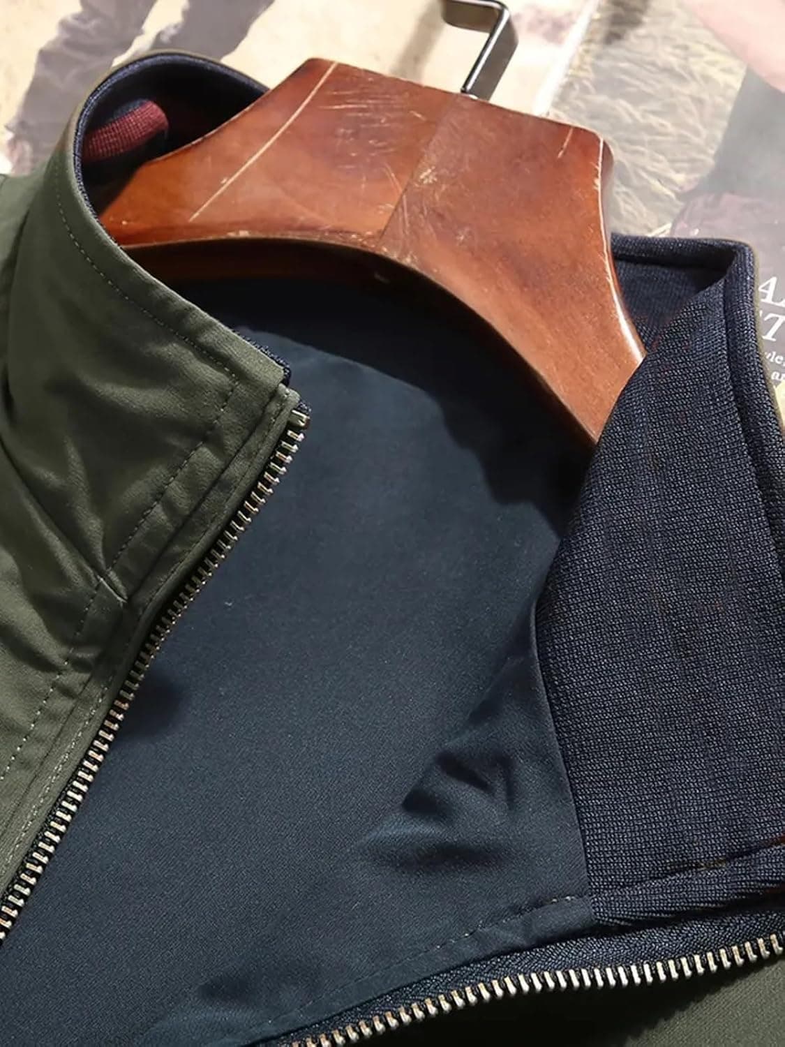 کاپشن مردانه Lymio مدل J-4-khakhi (بسته 1 عددی) سایز L رنگ سبز 1729