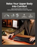 ماوس ارگونومیک ProtoArc، ماوس عمودی بی‌سیم EM11 NL، ماوس Ergo با قابلیت اتصال به چند دستگاه، ماوس قابل شارژ با USB-C برای Windows، Mac OS، PC/Notebook/Laptop، رنگ قرمز شرابی 1769