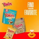 مینیاتوری‌های شکلات Twix Original، ۱۵۰ گرم، شکلات‌های مینیاتوری Twix، بیسکویت ترد به شکل شکلات بار با لایه کارامل و شکلات شیری، ۱۵۰ گرم (بسته ۱ عددی) 1841