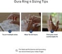 حلقه Oura 4 | حلقه هوشمند | ابتدا انتخاب سایز با Oura Ring 4 Sizing Kit | پوشیدنی ردیاب خواب - ضربان قلب - ردیاب تناسب اندام - تا 8 روز عمر باتری Brushed Silver سایز 7 1898