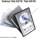تبلت Samsung Galaxy Tab S10 FE، تبلت اندرویدی WIFI، رم 12GB، حافظه 256GB، صفحه‌نمایش 10.9 اینچ، نمایشگر 90Hz، همراه با S Pen، استاندارد IP68، عمر باتری طولانی، آبی (نسخه UAE) آبی 256GB WIFI 1903