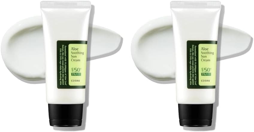 کرم ضد آفتاب آرام‌بخش Aloe برند Cosrx با Spf50 Pa+++ حجم 50 میلی‌لیتر (بسته 2 عددی) 50ml (Pack of 2) 1965
