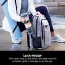 مخلوط‌کن قابل حمل Ninja Blast، ۵۳۰ میلی‌لیتر، درب ضد نشت و دهانه نوشیدن، قابل شارژ، مناسب اسموتی قابل حمل، شیک پروتئین، مخلوط کردن یخ و میوه یخ‌زده، رنگ Denim Blue، مدل BC151MENV، ۲ سال گارانتی رنگ Navy 2067