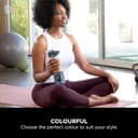 مخلوط‌کن قابل حمل Ninja Blast، ۵۳۰ میلی‌لیتر، درب ضد نشت و دهانه نوشیدن، قابل شارژ، مناسب اسموتی قابل حمل، شیک پروتئین، مخلوط کردن یخ و میوه یخ‌زده، رنگ Denim Blue، مدل BC151MENV، ۲ سال گارانتی رنگ Navy 2075