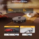 جاروبرقی رباتیک roborock Qrevo 5AE مشکی، مکش 12000Pa، برس‌های دوتایی ضد گره‌خوردگی، اجتناب هوشمند از موانع، تی‌های چرخان دوتایی قابل‌بالا رفتن، شست‌وشوی خودکار تی، خشک‌کن خودکار، تخلیه و پر کردن خودکار Q revo 5AE مشکی 2262