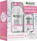 گارنیر میسلار کلاسیک واتر صورت چشم‌ها، ۴۰۰ + ۱۰۰ میلی‌لیتر ۴۰۰ میلی‌لیتر ۴۰۰ + ۱۰۰ میلی‌لیتر کلاسیک 2325