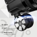 ست چمدان، ۳ تکه (۲۰/۲۴/۲۸ اینچ) چمدان با چرخ‌های یونیورسال PC+ABS سخت‌پوست بادوام با قیمت حراج (مشکی) 2504