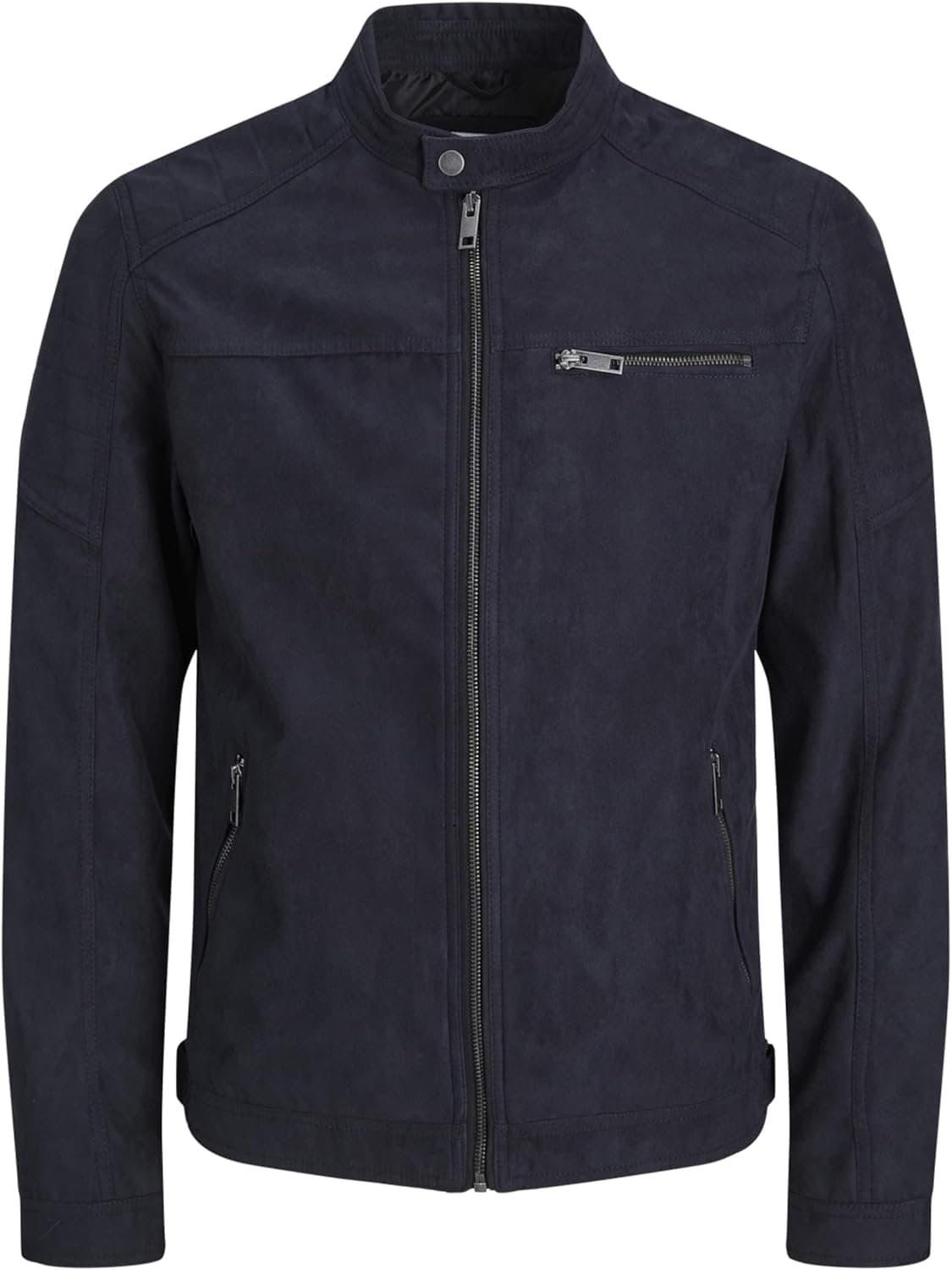 کاپشن کلاسیک مردانه Jack & Jones مدل Rocky Jjerocky Noos Blouson سایز L رنگ Jet Black 2538