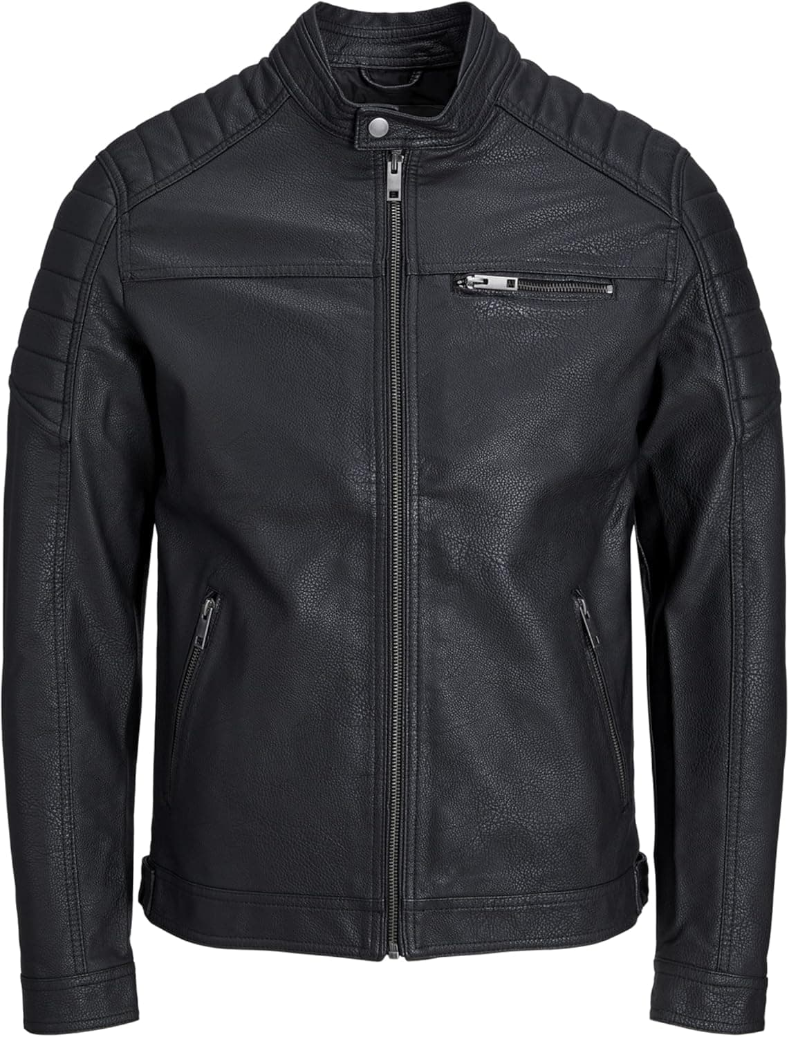 کاپشن کلاسیک مردانه Jack & Jones مدل Rocky Jjerocky Noos Blouson سایز XXL رنگ مشکی 2581