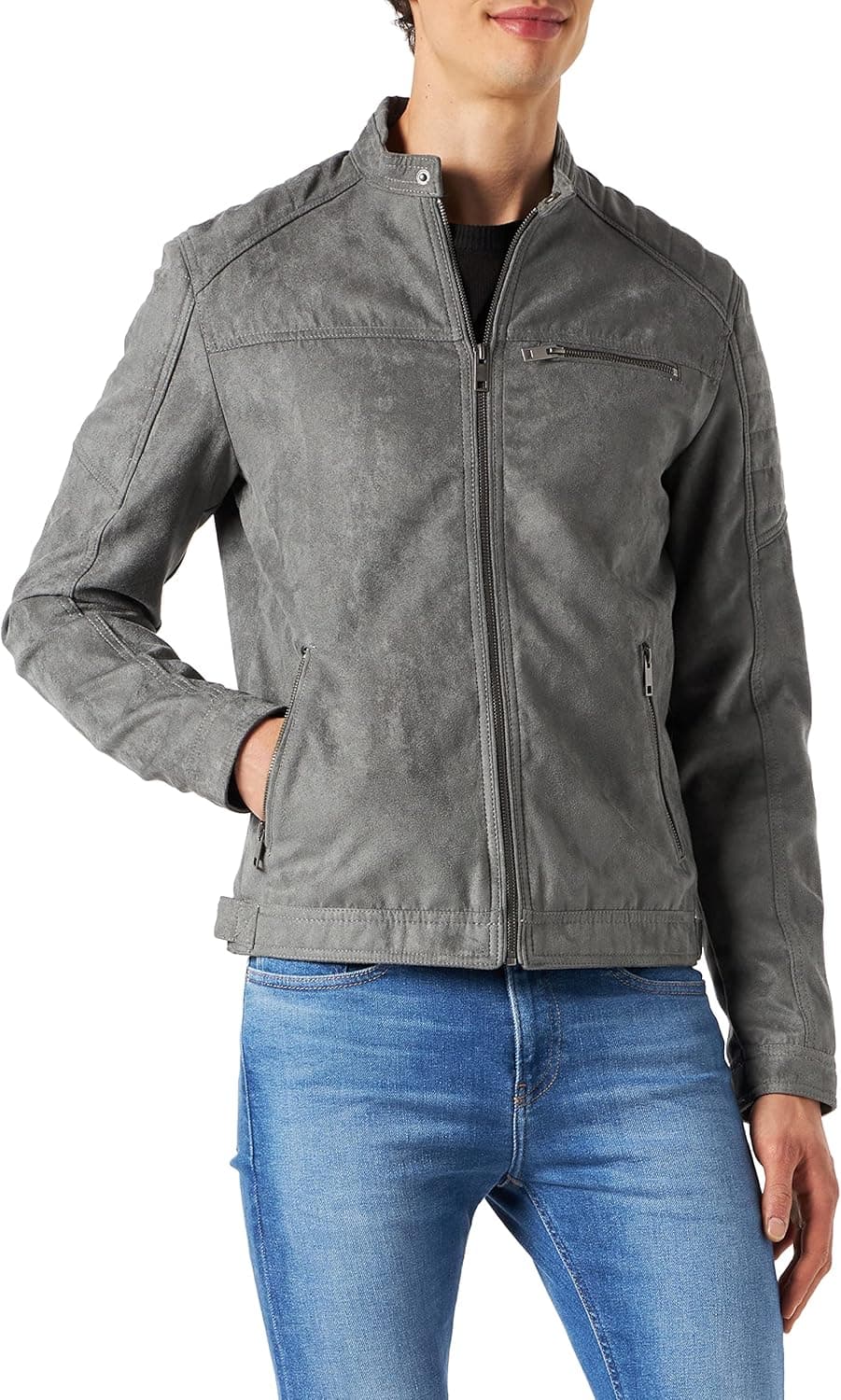 کاپشن کلاسیک مردانه Jack & Jones مدل Rocky Jjerocky Noos Blouson سایز XXL رنگ Sedona Sage 2608