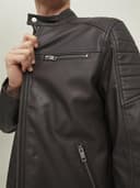 کاپشن کلاسیک مردانه Jack & Jones مدل Rocky Jjerocky Noos Blouson سایز XXL رنگ Chocolate Fondant 2624