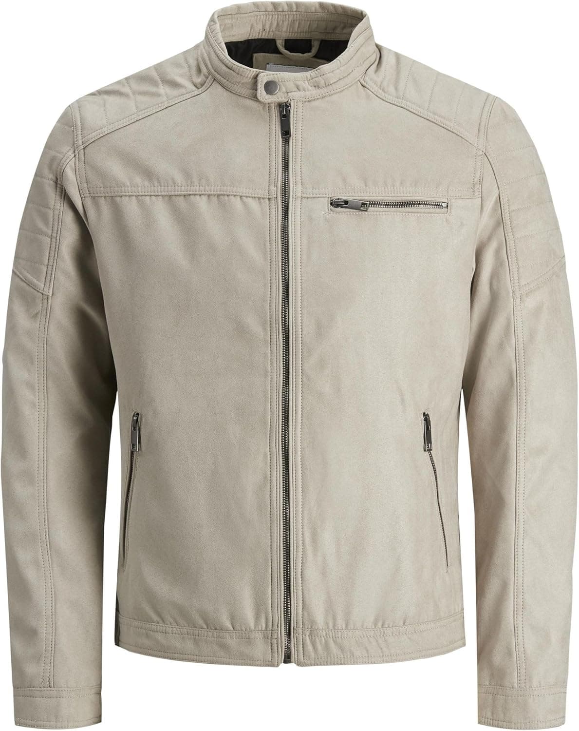 کاپشن کلاسیک مردانه Jack & Jones مدل Rocky Jjerocky Noos Blouson سایز XXL رنگ String 2627