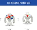 آویز خودرو لوازم جانبی تزئین آینه عقب آویز شگفتانگیز دکوری داخلی گجت خنک آویز اسباببازی عروسکی با طناب تابخور سوپر قهرمانان (UK Man) 2742