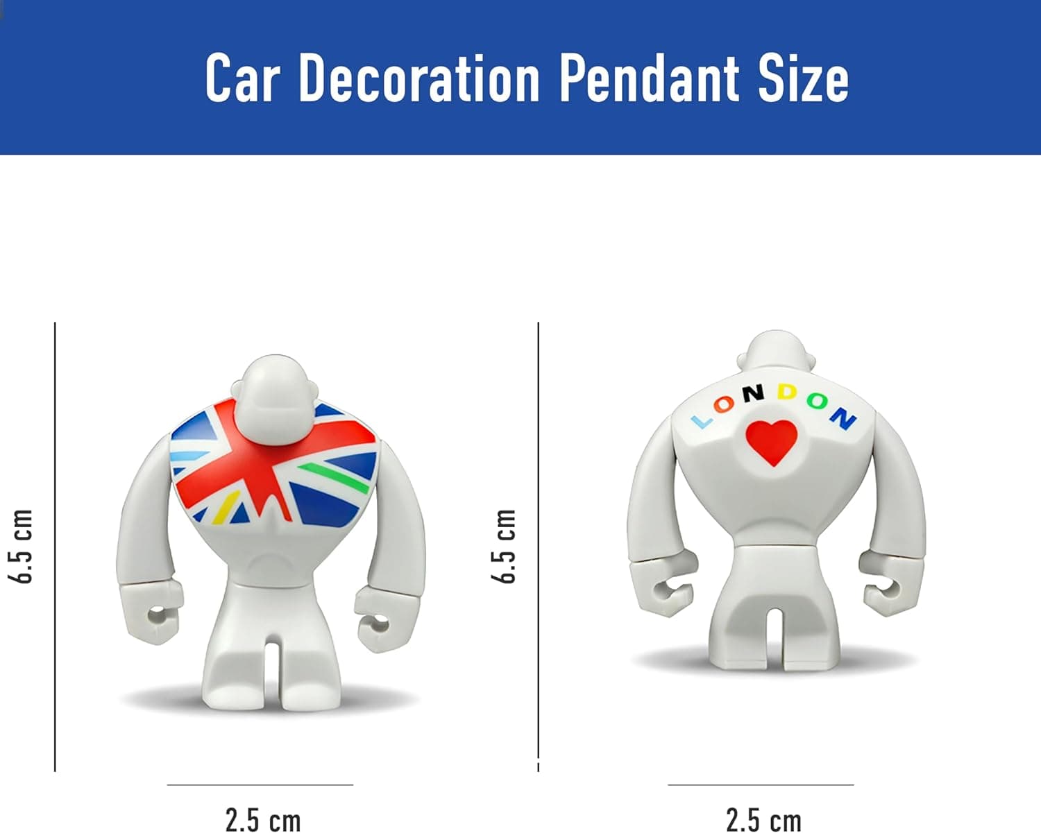 آویز خودرو لوازم جانبی تزئین آینه عقب آویز شگفتانگیز دکوری داخلی گجت خنک آویز اسباببازی عروسکی با طناب تابخور سوپر قهرمانان (UK Man) 2742