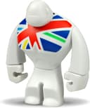 آویز خودرو لوازم جانبی تزئین آینه عقب آویز شگفتانگیز دکوری داخلی گجت خنک آویز اسباببازی عروسکی با طناب تابخور سوپر قهرمانان (UK Man) 2743